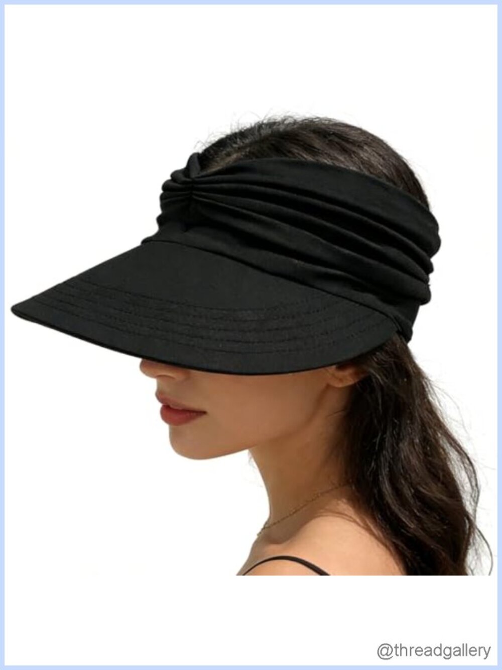 Sun Hat Women UV Protection Wide Brim Visor Hat for Sports Beach